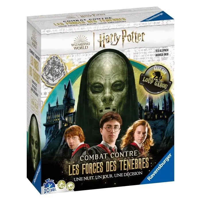 Ravensburger 27354 - Jeu de société Harry Potter Combat contre les forces des ténèbres, jeu de rôle et de déduction pour 2 joueurs et plus, à partir de 9 ans Ravensburger 27354 - Jeu de société Harry Potter Combat contre les forces des ténèbres, jeu de rôle et de déduction pour 2 joueurs et plus, à partir de 9 ans