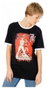 CID Gotham City Sirens T-Shirt Crossword Black Ringer (XXL)