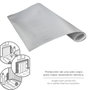 Panneau d'aluminium réfléchissant la chaleur pour radiateurs 100x70 cm
