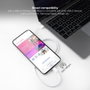 Nanocable Câble USB-C 2.0 60W Charge Rapide PD PPS QC 1 Mètre Blanc