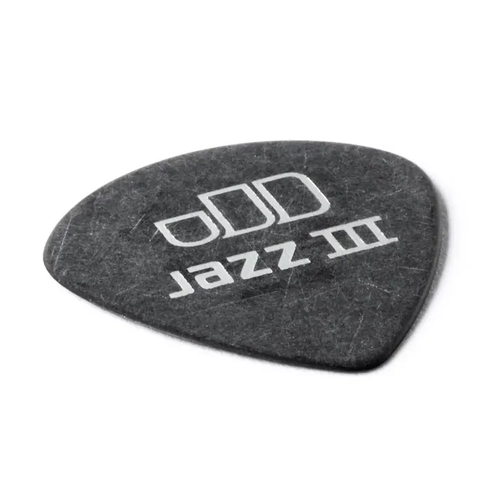 DUNLOP Púas Tortex Pitch Black Jazz III 0,60 mm (Pack de 12) DUNLOP Púas Tortex Pitch Black Jazz III 0,60 mm (Pack de 12)