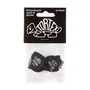 DUNLOP Púas Tortex Pitch Black Jazz III 0,60 mm (Pack de 12)