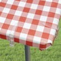 ORYX Lot de 4 pinces à nappe transparentes avec ressort extra-fort