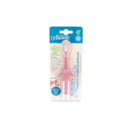 DR. BROWN'S Brosse à dents infantile 0-3 ans - Rose