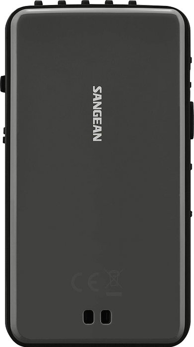 Radio numérique portable Sangean Noir AM/FM Rechargeable