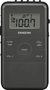 Radio numérique portable Sangean Noir AM/FM Rechargeable
