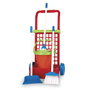 Tachan Chariot de Nettoyage Rouge SB 12 avec Balai, Seau et Serpillière