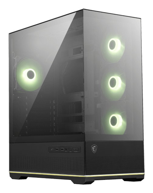 MSI MAG PANO 110R PZ Boîtier PC Gaming Midi Tower Noir, Vitre Trempée, RGB, USB-C MSI MAG PANO 110R PZ Boîtier PC Gaming Midi Tower Noir, Vitre Trempée, RGB, USB-C