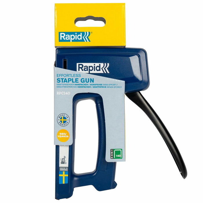 Rapid RPC140 Agrafeuse manuelle pour isolation et bricolage Rapid RPC140 Agrafeuse manuelle pour isolation et bricolage