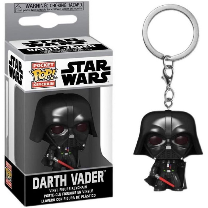 FUNKO Llavero Pocket POP Star Wars Darth Vader FUNKO Llavero Pocket POP Star Wars Darth Vader