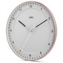 Braun BC 17 PW DCF Horloge murale rose et blanche