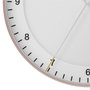Braun BC 17 PW DCF Horloge murale rose et blanche