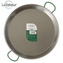La Dehesa Set Paellera Polie 46 cm avec Brûleur 400 mm Métal Argent 58.5 x 46.2 x 6 cm (Set de 4)