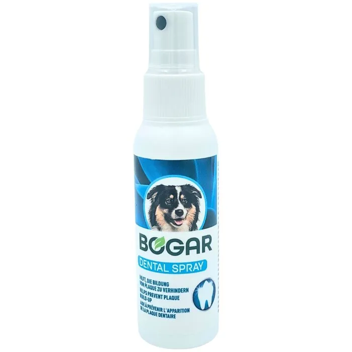 Vetocanis Spray dentaire Bogar pour chien - Hygiène bucco-dentaire anti-tartre - 50 ml
