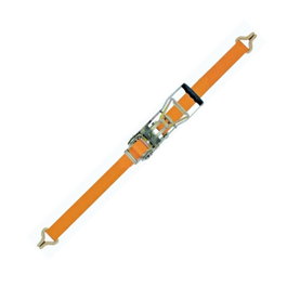 PATACHO Sangle d'arrimage à cliquet orange 5,5 m, 5 TN