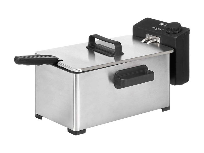 ARGON Friteuse 3L Téflon Acier Inoxydable 2000W