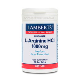 LAMBERTS L-Arginine HCI 1000 mg 90 comprimés