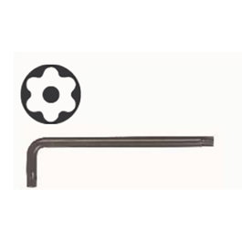 DUVER Clé coudée Torx de sécurité série longue T-10