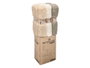 GIFTDECOR Lot de 6 tapis à poils longs assortis Beige, Crème et Gris, 133x190cm