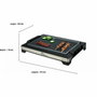 Little Balance Barbecue électrique Easy Nopifas 2000W, Noir