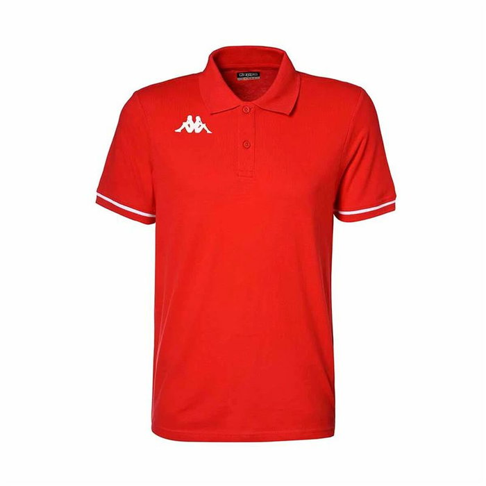 Polo à manches courtes homme Kappa Kappa Barli Rouge 4XL Polo à manches courtes homme Kappa Kappa Barli Rouge 4XL