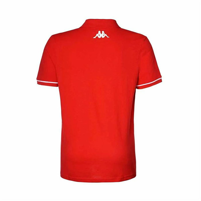 Polo à manches courtes homme Kappa Kappa Barli Rouge 4XL Polo à manches courtes homme Kappa Kappa Barli Rouge 4XL