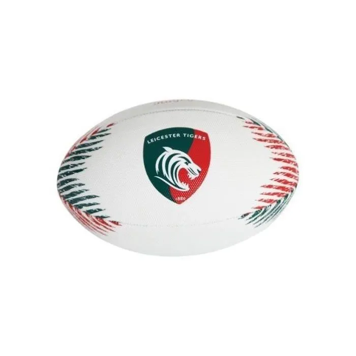 Gilbert Ballon de rugby REPLICA - Leicester - Taille Mini