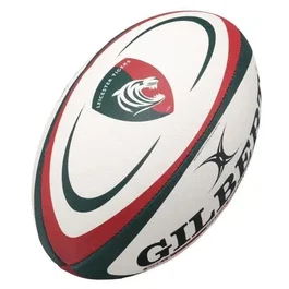Gilbert Ballon de rugby REPLICA - Leicester - Taille Mini