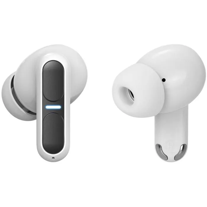 Yenkee Écouteurs Sans Fil TWS EVEPODS PRO YHP 09BT WE, Réduction de Bruit ENC, Bluetooth 5.3, Autonomie 28.5h, avec Étui de Charge, Mode Jeu et Musique