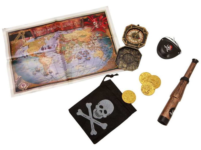 My Other Me - Set de costume pirate de luxe pour enfant 36 mois et plus - Taille unique (Espagnol, Anglais, Français, Italien, Portugais, Allemand) My Other Me - Set de costume pirate de luxe pour enfant 36 mois et plus - Taille unique (Espagnol, Anglais, Français, Italien, Portugais, Allemand)