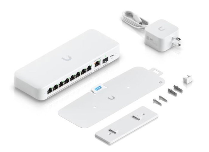 Ubiquiti UniFi Flex 2.5G USW-FLEX-2.5G-8 Blanc