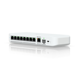 Ubiquiti USW-FLEX-2.5G-8 Switch UniFi Flex, 8 ports Gigabit, 2.5G Ethernet, PoE++, blanc