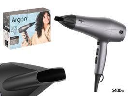 ARGON Sèche-cheveux 2400W Anthracite Noir Mat