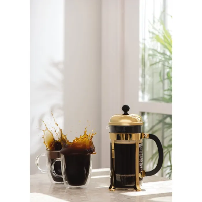Bodum Chambord Cafetière à piston Or 1 L