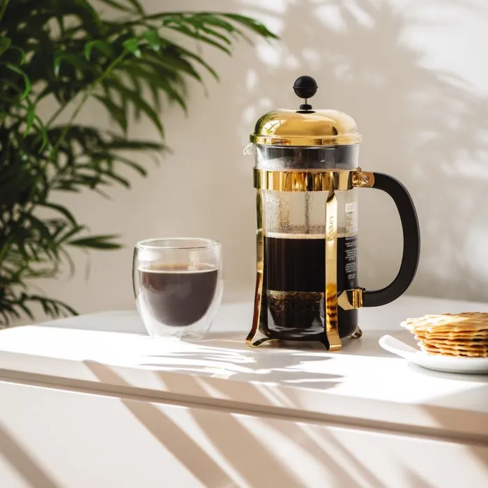 Bodum Chambord Cafetière à piston Or 1 L
