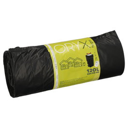 ORYX Sac Poubelle Cierre Facil 120 Litres, Rouleau de 10 Unités