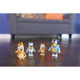 Moose Toys - Coffret de 4 figurines articulées de la famille Bluey (Bluey, Bingo, Bandit, Chilli) - Jouet à partir de 3 ans