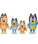 Moose Toys Coffret de 4 figurines de la famille de Bluey