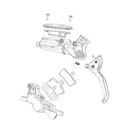 Sram JG.ABRAZ.SRAM MATCHMAKER X P/CODE/G2/GUIDE/LEV.NEG