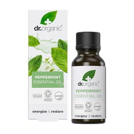 DR. ORGANIC Huile Essentielle de Menthe Poivrée 100% Pure 10 ml