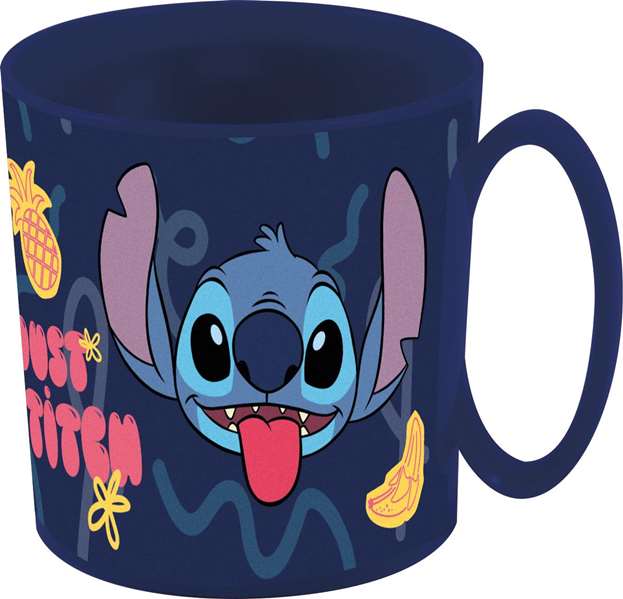 Stor - Tasse Stitch Palms avec motif, 350 ml, apte au micro-ondes