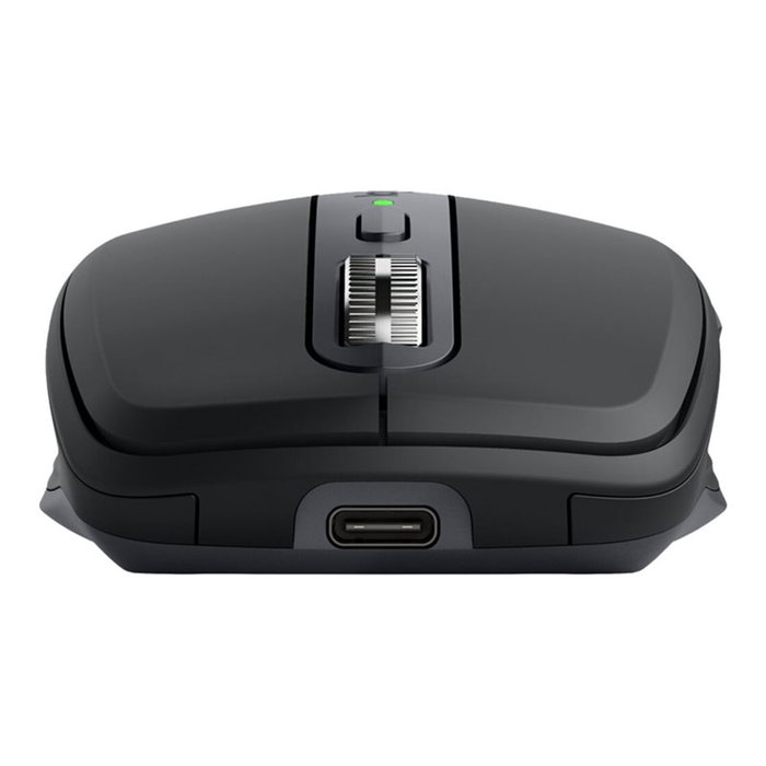 Logitech MX Anywhere 3S Souris sans fil Bluetooth avec capteur Darkfield 8000 DPI, rechargeable USB-C, graphité