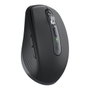 Logitech MX Anywhere 3S Souris sans fil Bluetooth avec capteur Darkfield 8000 DPI, rechargeable USB-C, graphité