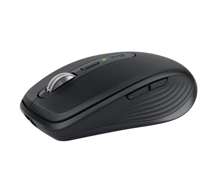 Logitech MX Anywhere 3S Souris sans fil compacte performance - Série Master - Capteur 8K, MagSpeed, Bluetooth, USB-C rechargeable, pour macOS, Windows
