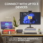 Logitech MX Anywhere 3S Souris sans fil compacte performance - Série Master - Capteur 8K, MagSpeed, Bluetooth, USB-C rechargeable, pour macOS, Windows