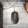 Logitech MX Anywhere 3S Souris sans fil compacte performance - Série Master - Capteur 8K, MagSpeed, Bluetooth, USB-C rechargeable, pour macOS, Windows