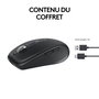 Logitech MX Anywhere 3S Souris sans fil compacte performance - Série Master - Capteur 8K, MagSpeed, Bluetooth, USB-C rechargeable, pour macOS, Windows
