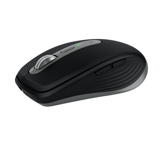 Logitech MX Anywhere 3S Souris sans fil compacte performance - Série Master - Capteur 8K, MagSpeed, Bluetooth, USB-C rechargeable, pour macOS, Windows