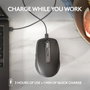 Logitech MX Anywhere 3S Souris sans fil compacte performance - Série Master - Capteur 8K, MagSpeed, Bluetooth, USB-C rechargeable, pour macOS, Windows