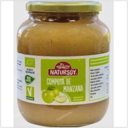 NATURSOY Compote de pommes Bio Vegan